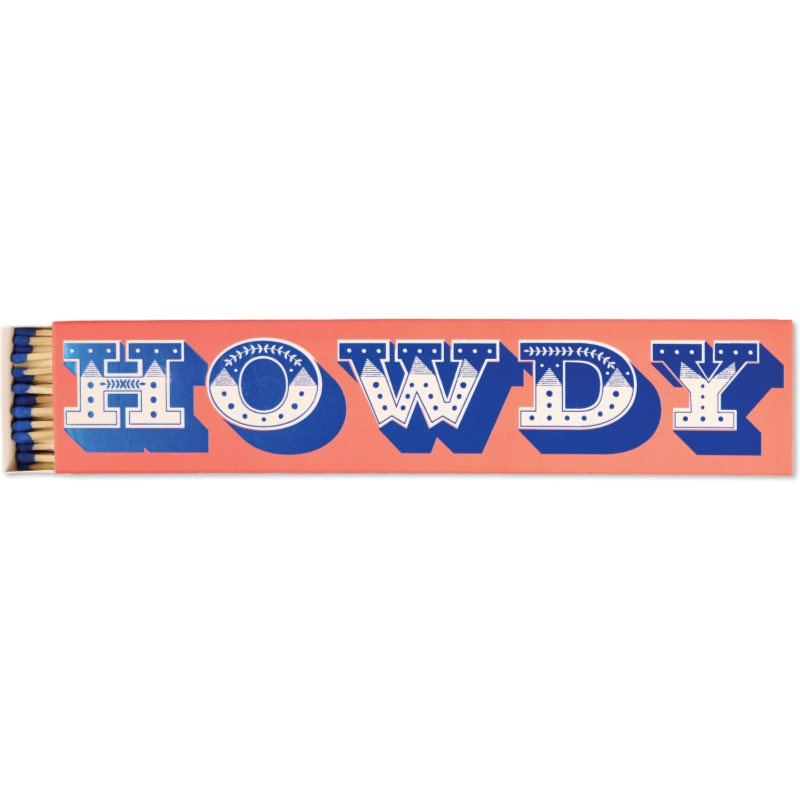 Paddywax Slender Howdy zápalky 45 ks