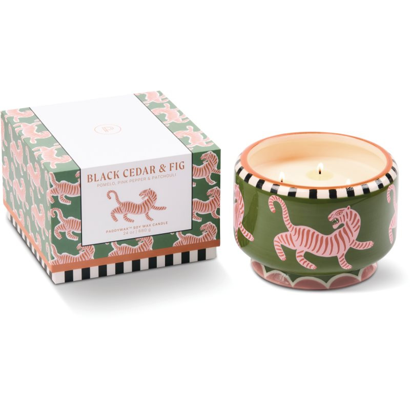Paddywax A Dopo Tiger vonná svíčka z keramiky 680 g