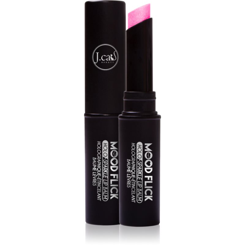 J.Cat Beauty Mood Flick hydratační balzám na rty se třpytkami odstín 108 Deep Gratitude 2 g