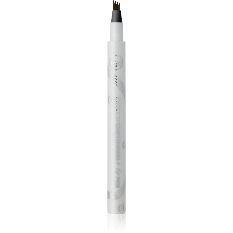 J.Cat Beauty Eyebrow Countouring 4-tip Pen dlouhotrvající fix na obočí odstín 101 Taupe 1.5 g