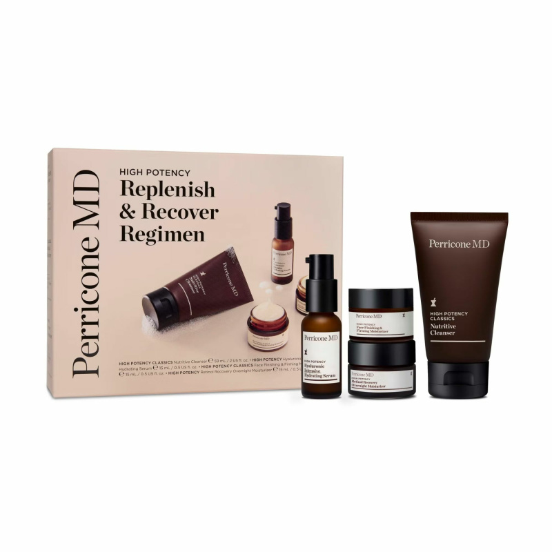 Perricone MD High Potency Replenish & Recover Regimen dárková sada pro hydrataci a vypnutí pokožky