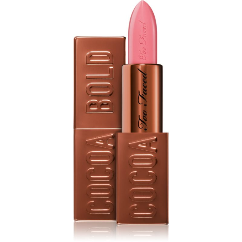 Too Faced Cocoa Bold Lipstick krémová rtěnka odstín Chocolate Strawberry 3,3 g