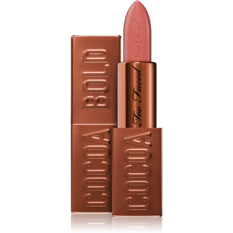 Too Faced Cocoa Bold Lipstick krémová rtěnka odstín Ganache 3,3 g