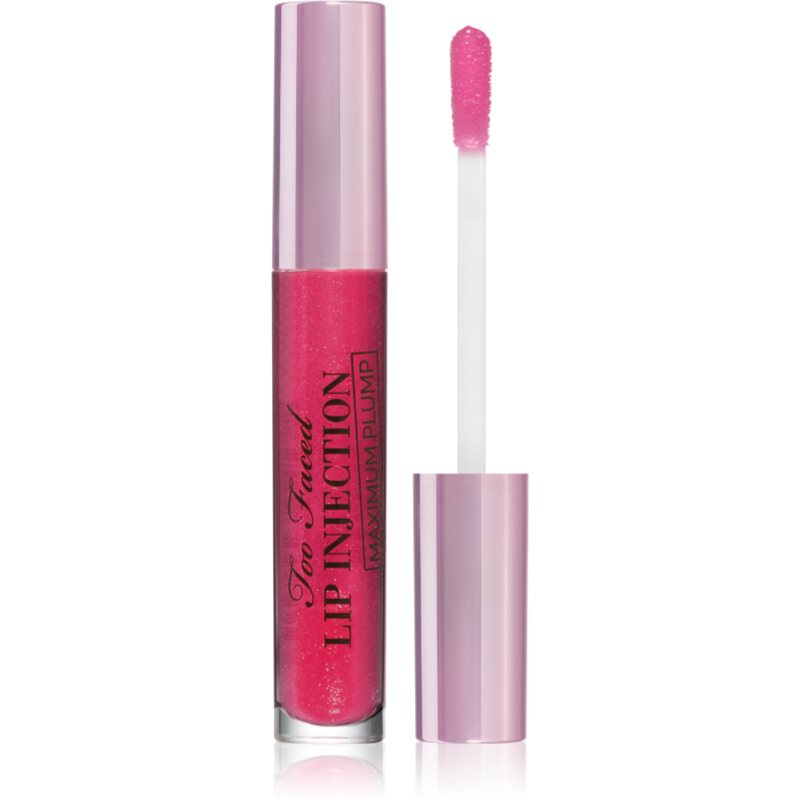 Too Faced Lip Injection Maximum Plump Extra Strength Lip Plumper Gloss dlouhotrvající lesk na rty pro extra objem odstín Yummy Bear 4 g