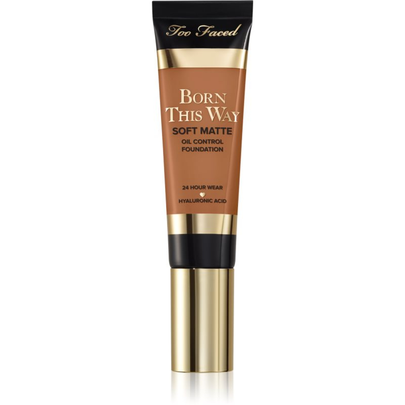 Too Faced Born This Way Soft Matte Foundation zmatňující make-up odstín Caramel 30 ml