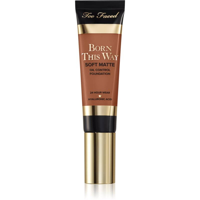 Too Faced Born This Way Soft Matte Foundation zmatňující make-up odstín Mocha 30 ml