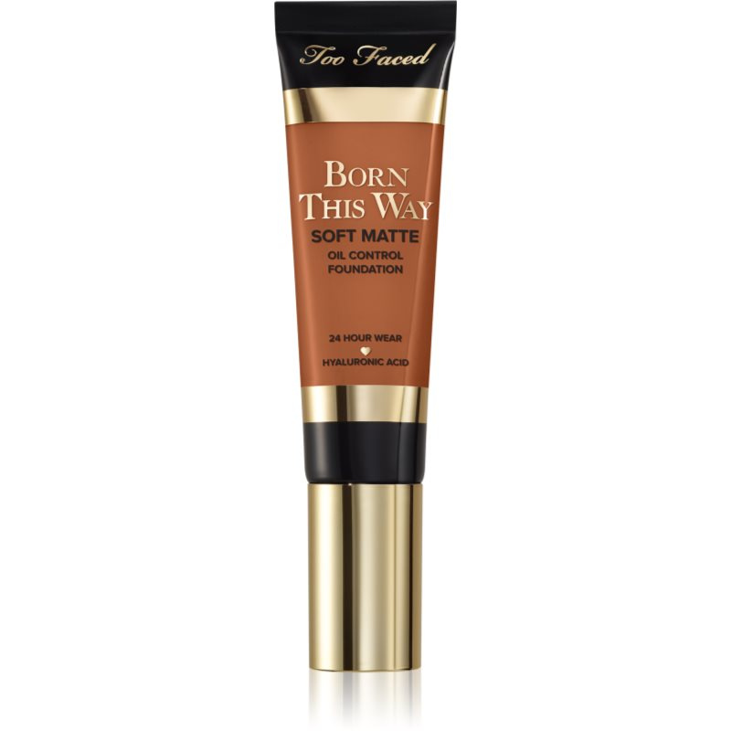 Too Faced Born This Way Soft Matte Foundation zmatňující make-up odstín Butter Pecan 30 ml