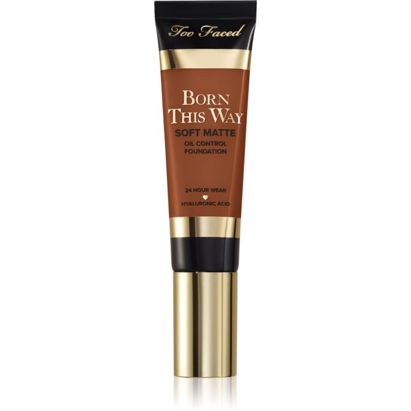 Too Faced Born This Way Soft Matte Foundation zmatňující make-up odstín Chestnut 30 ml