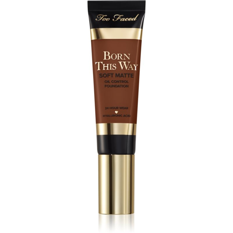 Too Faced Born This Way Soft Matte Foundation zmatňující make-up odstín Hazelnut 30 ml