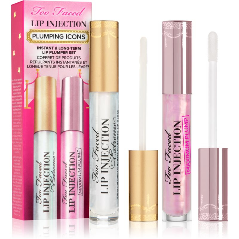 Too Faced Lip Injection Plumping Icons dárková sada na rty