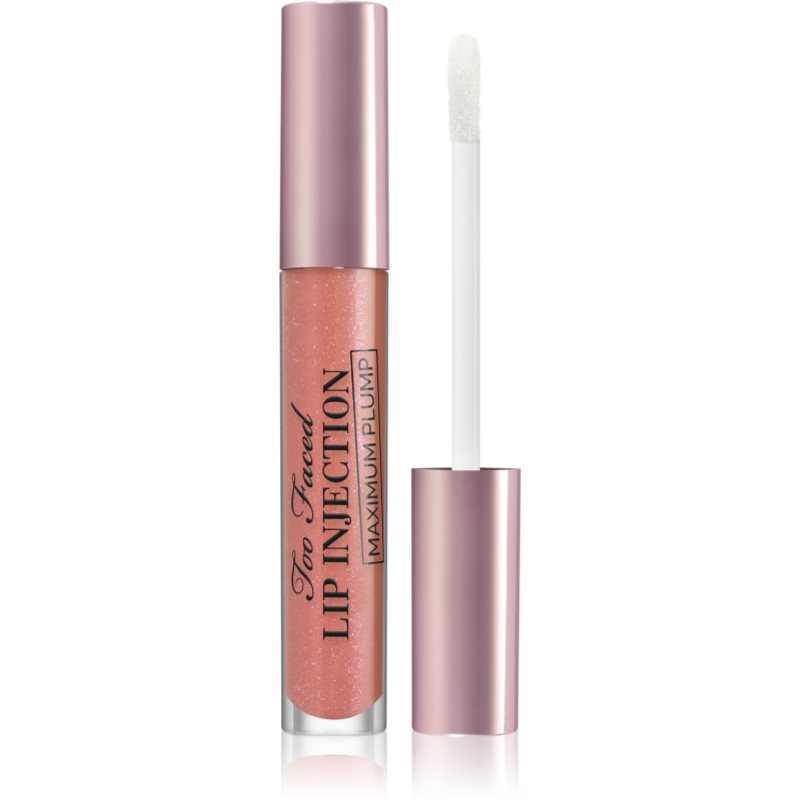 Too Faced Lip Injection Maximum Plump Extra Strength Lip Plumper Gloss dlouhotrvající lesk na rty pro extra objem odstín A la Mode 4 g