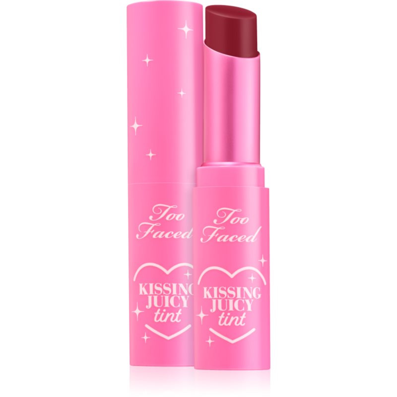 Too Faced Kissing Juicy Lip Tint tónovací balzám na rty s hydratačním účinkem odstín Raspberry 3 g