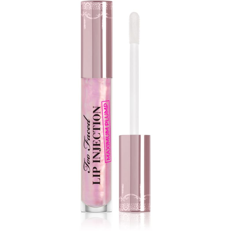 Too Faced Lip Injection Maximum Plump Extra Strength Lip Plumper Gloss dlouhotrvající lesk na rty pro extra objem odstín Original 4 g