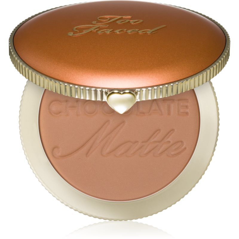 Too Faced Chocolate Soleil Matte Bronzer bronzer s matným efektem odstín Chocolate Soleil 8 g