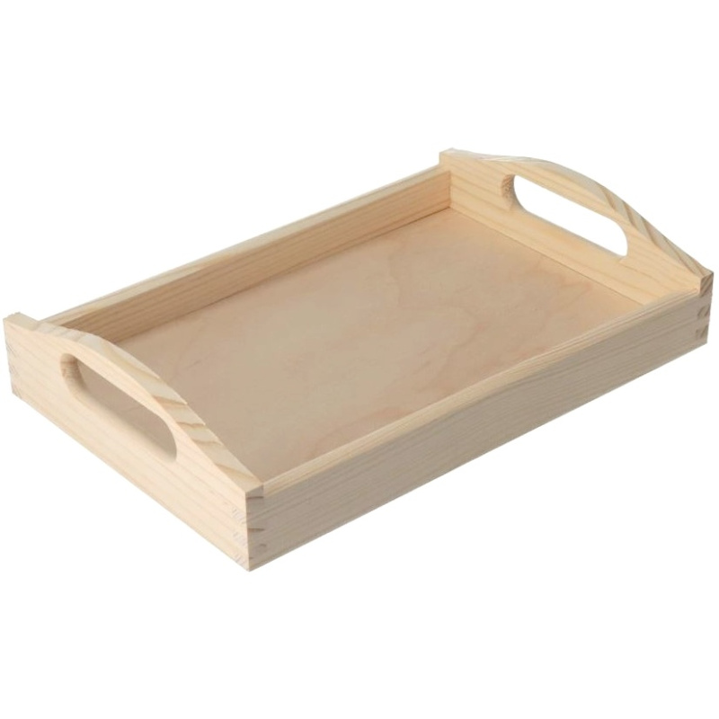 Dřevěný podnos obdélníkový 30×20×6,3cm