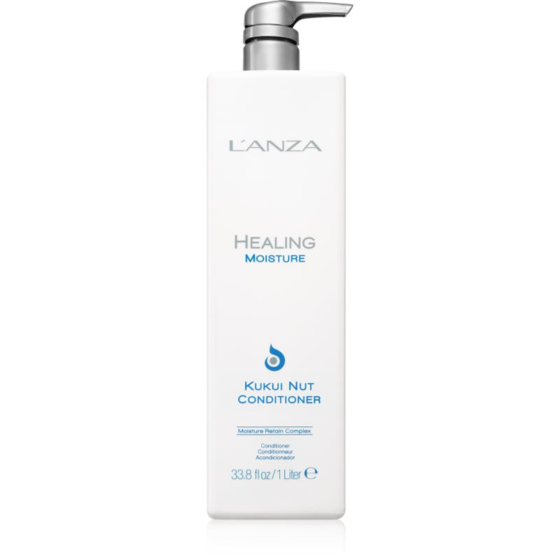 L'anza Healing Moisture Kukui Nut Conditioner hydratační kondicionér pro každodenní použití 1000 ml