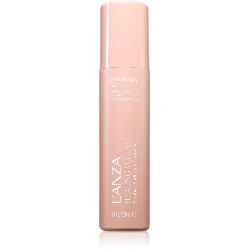 L'anza Healing Volume Zero Weight Gel stylingový gel pro jemné a zplihlé vlasy 200 ml