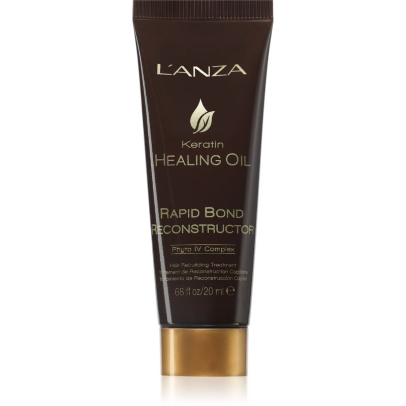 L'anza Keratin Healing Oil Rapid Bond Reconstructor vlasová péče pro lesk a hebkost vlasů 20 ml