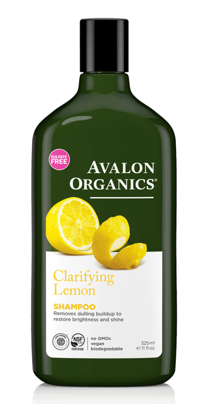 AVALON Organics AVALON šampón Lemon na zvýšení lesku 325ml