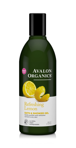 AVALON Organics AVALON sprchový gel Lemon 355ml