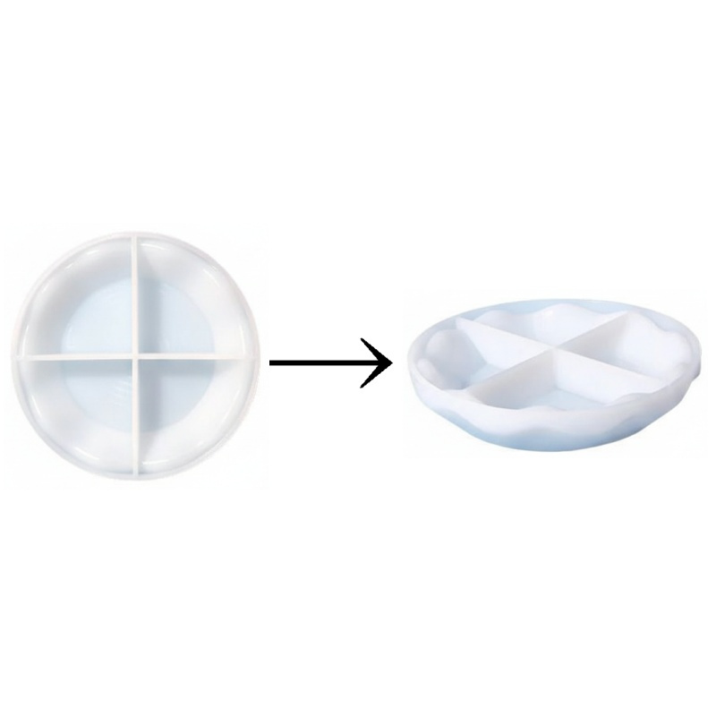 Artline Group Silikonová forma na odlévání - Miska s vlnitým okrajem