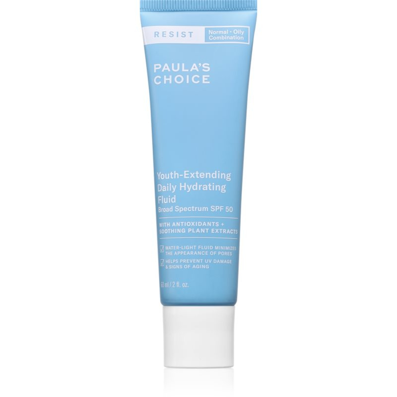 Paula's Choice Resist Youth-Extending Daily Hydrating Fluid SPF 50 hydratační a ochranný fluid SPF 50 60 ml