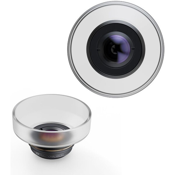 OBJEKTIV PRO IPHONE SHIFTCAM LENSULTRA 10X TRADIČNÍ MAKRO Černá