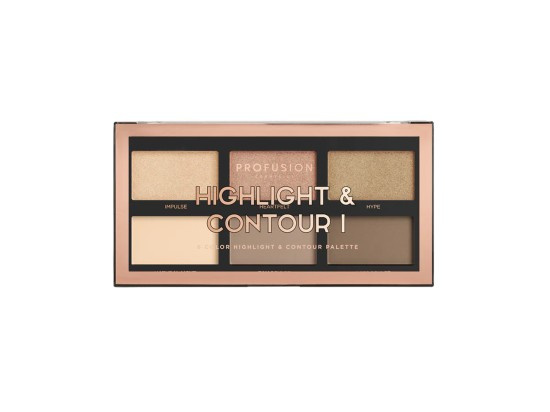 Profusion Rozjasňující a konturovací paletka Highlight&Contour
