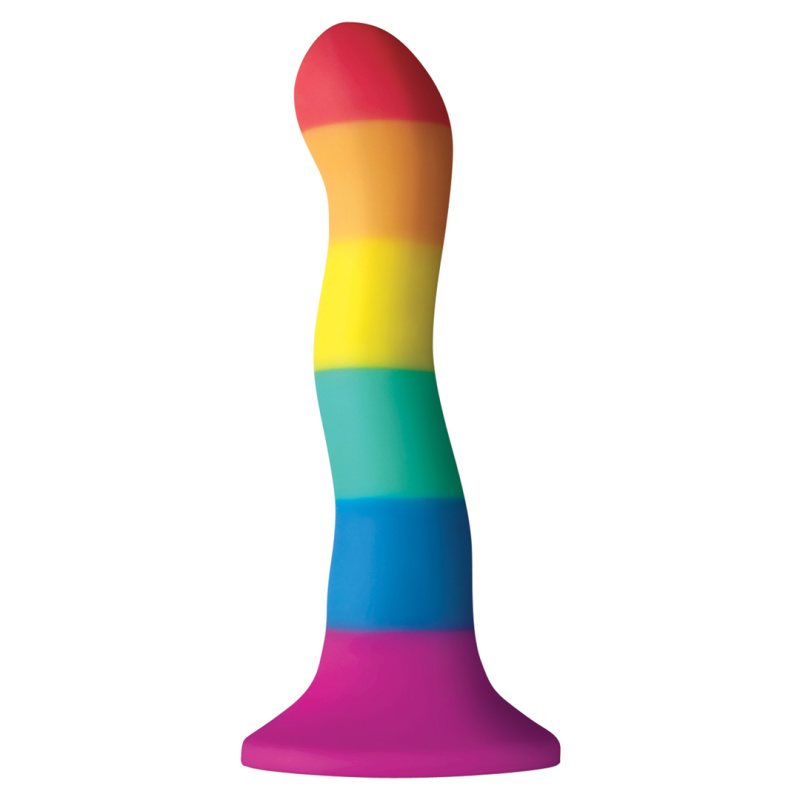 Ns Novveltie 6Inch Wave Dildo Pride Edition multicolor