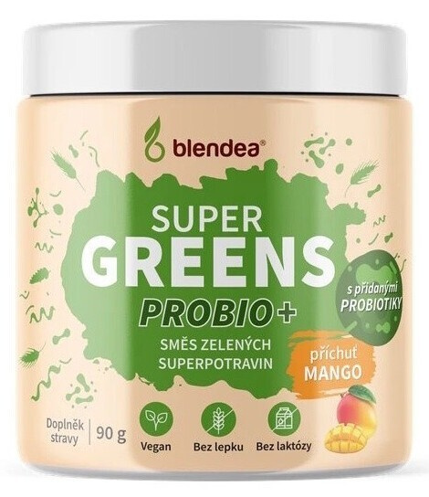 BLENDEA Supergreens probio+ mango 90 g