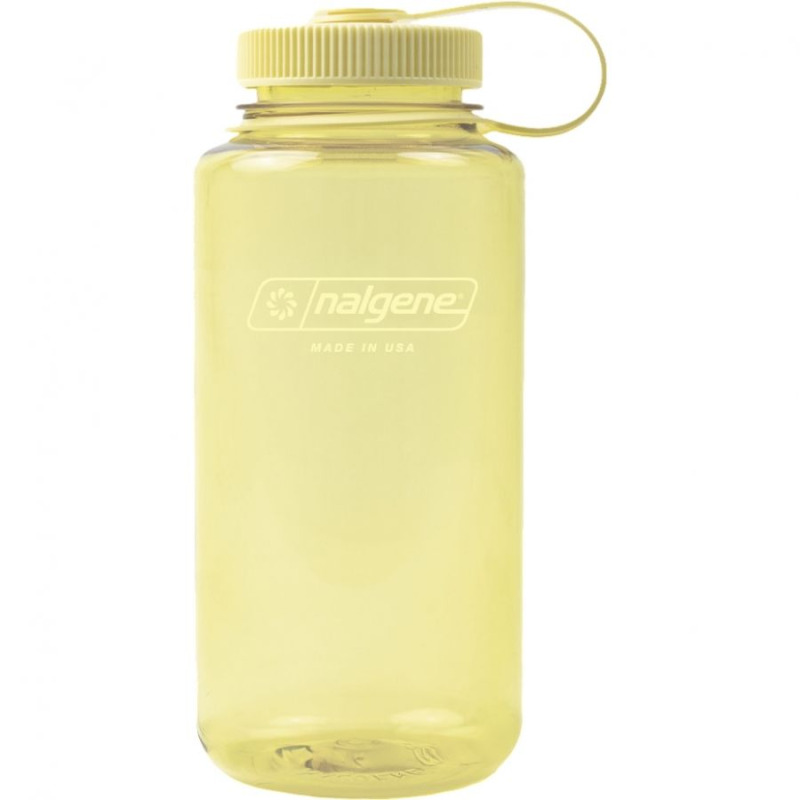 Nalgene wide mouth sustain, láhev na pití, 1000 ml, žlutá