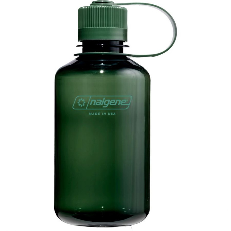 Nalgene narrow mouth sustain, láhev na pití, 500 ml, zelená