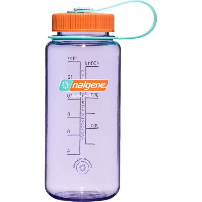 Nalgene wide mouth sustain, láhev na pití, 500 ml, světle fialová