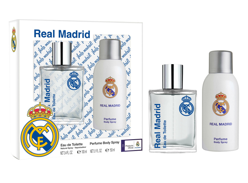 EP Line Real Madrid - EDT 100 ml + tělový sprej 150 ml