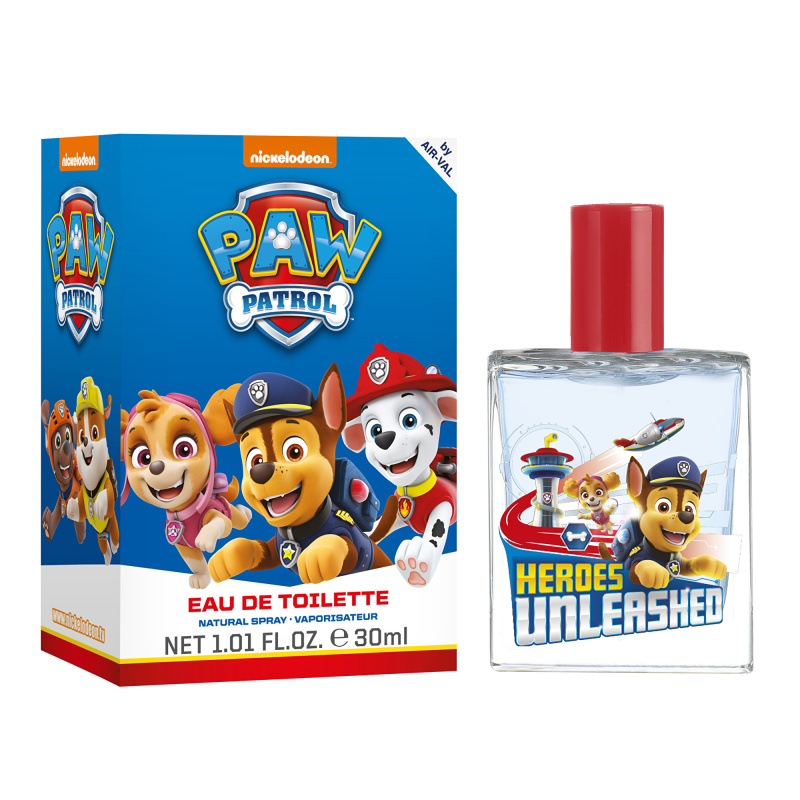 Nickelodeon Paw Patrol Eau de Toilette toaletní voda pro děti 3+ 30 ml