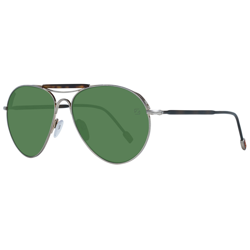 Zegna Couture sluneční brýle ZC0020 57 32N Titanium  -  Pánské