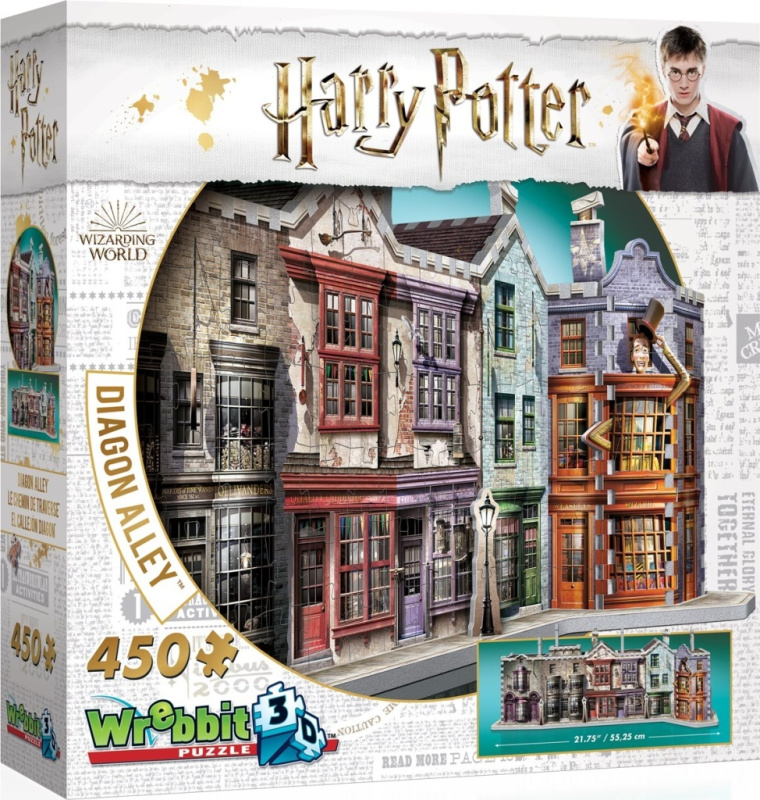 Harry Potter 3D Puzzle: Příčná ulice