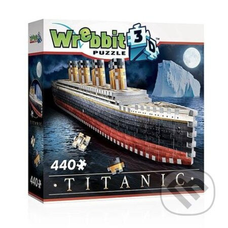 Puzzle 3D Titanic - puzzle z kategorie 3D puzzle