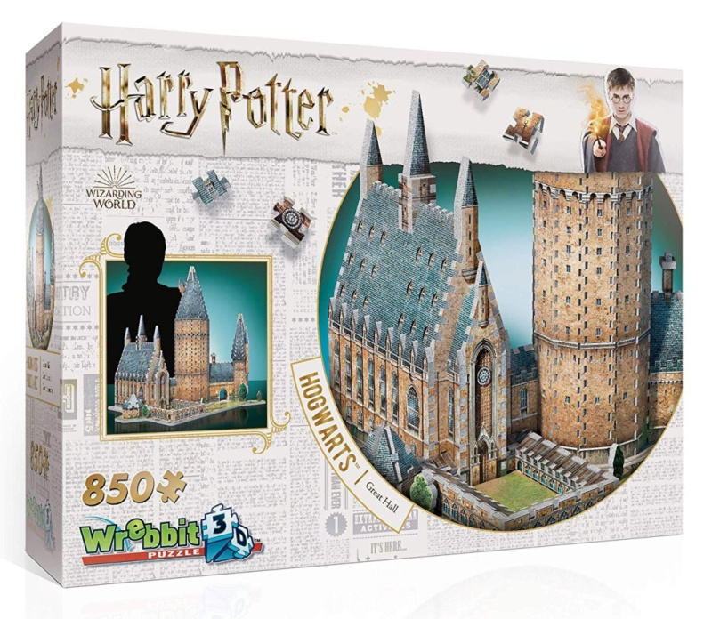 Harry Potter 3D Puzzle: Bradavice - Velký sál