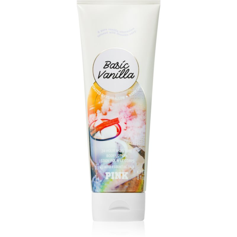 Victoria's Secret PINK Basic Vanilla tělové mléko pro ženy 236 ml