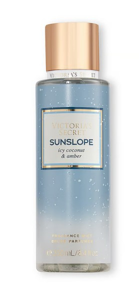 Victoria's Secret Sunslope Icy Coconut & Amber - tělový závoj 250 ml
