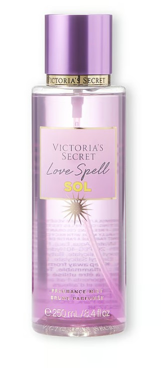 Victoria's Secret Love Spell SOL tělový sprej pro ženy 250 ml