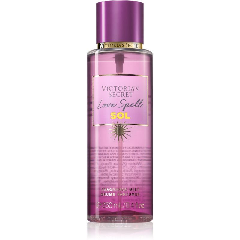 Victoria's Secret Love Spell SOL tělový sprej pro ženy 250 ml