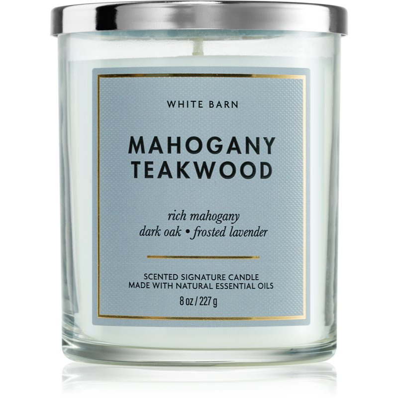Bath & Body Works Mahogany Teakwood vonná svíčka 227 g
