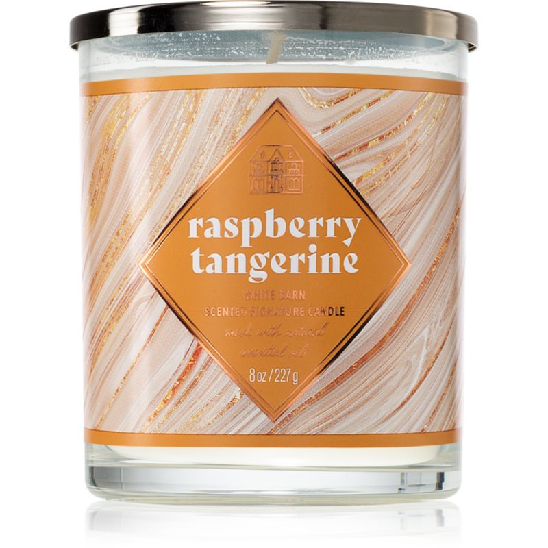 Bath & Body Works Raspberry Tangerine vonná svíčka 227 g