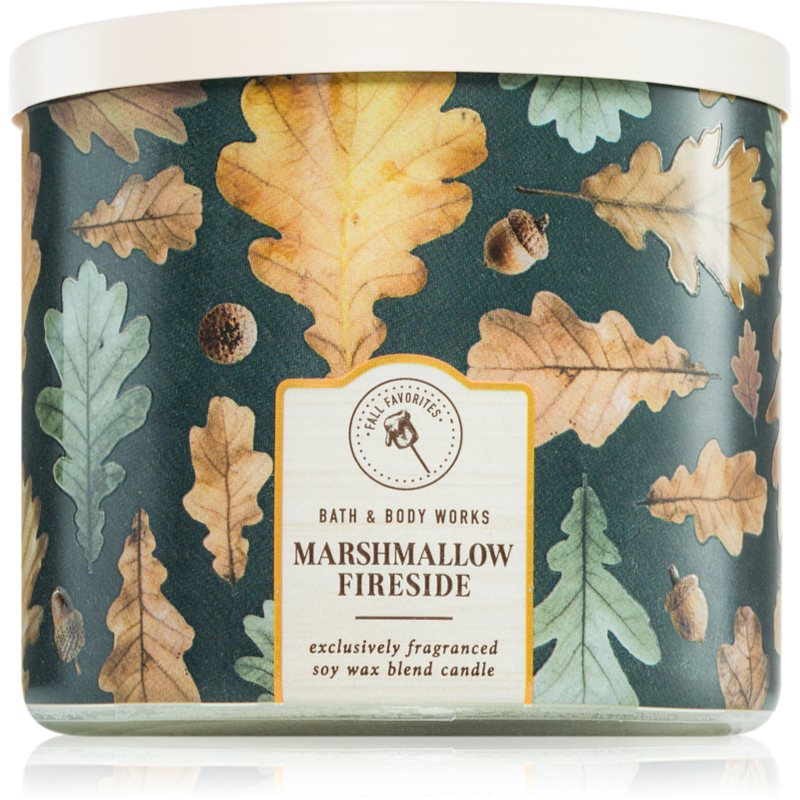 Bath & Body Works Marshmallow Fireside vonná svíčka 411 g