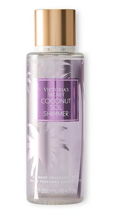 Victoria's Secret Coconut Sol - třpytivý tělový závoj 250 ml