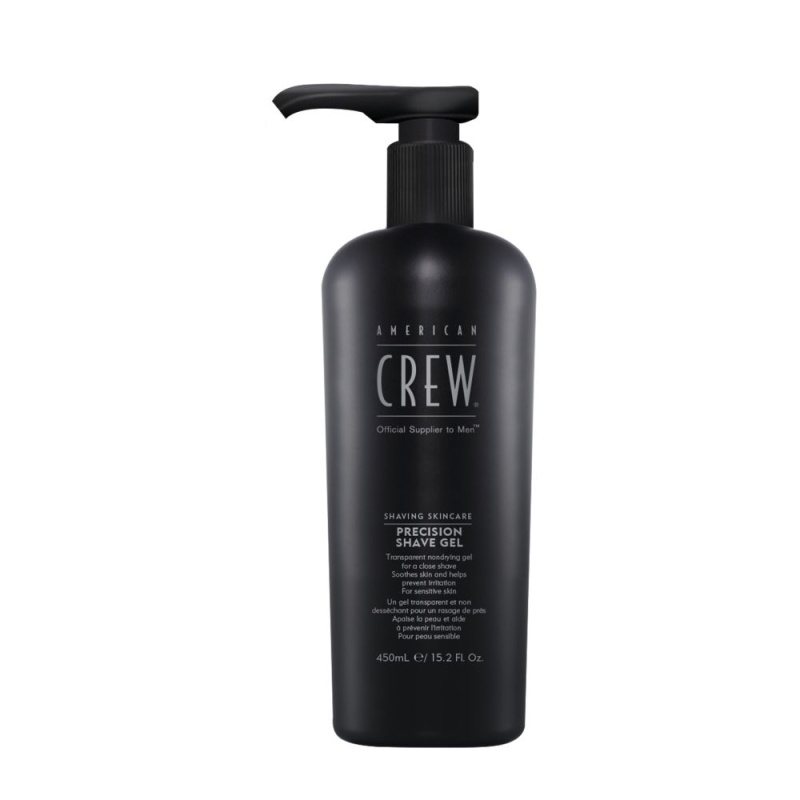 American Crew Shave & Beard Precision Shave Gel gel na holení pro citlivou pleť 450 ml