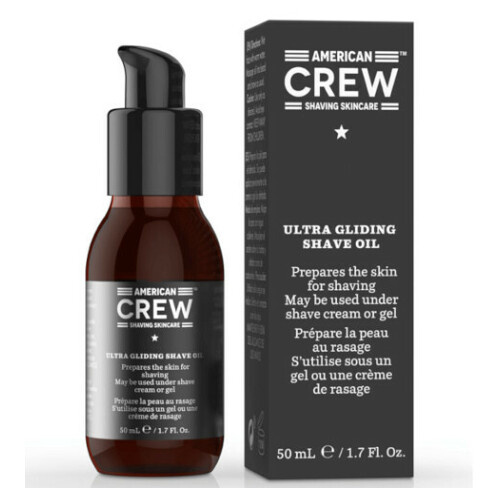 American Crew Shave & Beard Ultra Gliding Shave Oil změkčující olej na vousy 50 ml