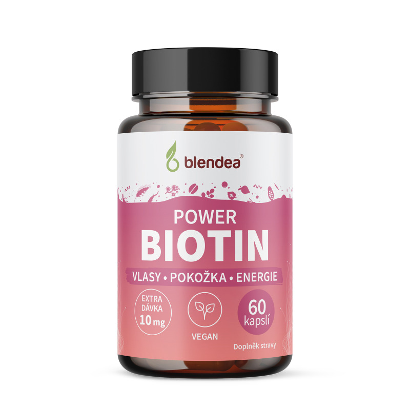 Blendea Power Biotin 60 kapslí